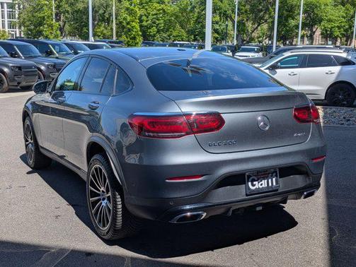 Gray 2021 Mercedes-Benz GLC 300 4MATIC Coupe