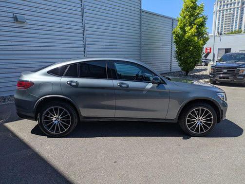 Gray 2021 Mercedes-Benz GLC 300 4MATIC Coupe