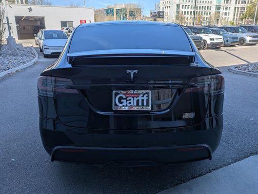 Solid Black 2022 Tesla Model X Plaid Tri Motor All-Wheel Drive