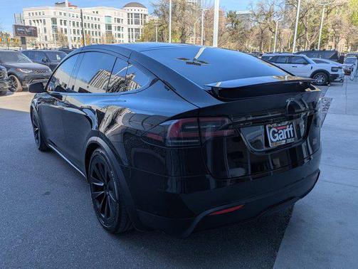 Solid Black 2022 Tesla Model X Plaid Tri Motor All-Wheel Drive