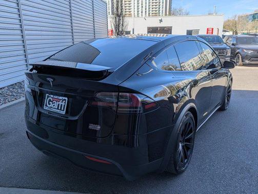 Solid Black 2022 Tesla Model X Plaid Tri Motor All-Wheel Drive