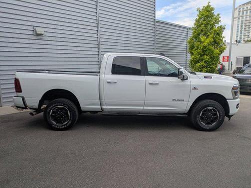 Bright White Clearcoat 2025 RAM 2500 Laramie Crew Cab 4x4 6'4' Box