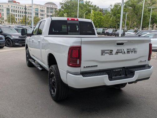 Bright White Clearcoat 2025 RAM 2500 Laramie Crew Cab 4x4 6'4' Box