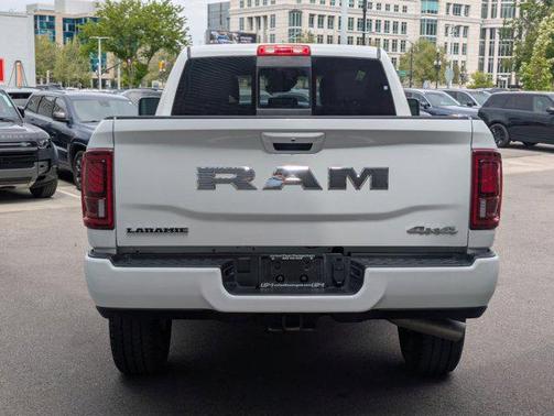 Bright White Clearcoat 2025 RAM 2500 Laramie Crew Cab 4x4 6'4' Box