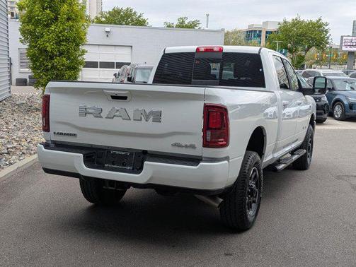 Bright White Clearcoat 2025 RAM 2500 Laramie Crew Cab 4x4 6'4' Box
