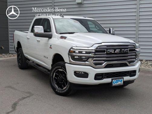 Bright White Clearcoat 2025 RAM 2500 Laramie Crew Cab 4x4 6'4' Box