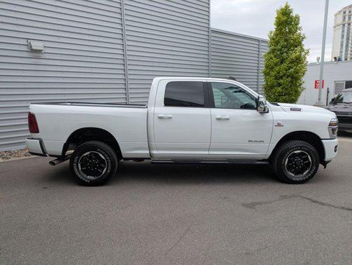 Bright White Clearcoat 2025 RAM 2500 Laramie Crew Cab 4x4 6'4' Box