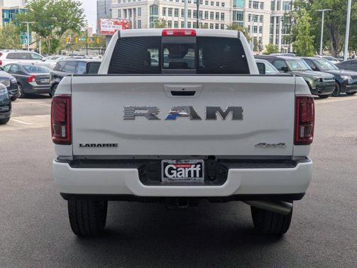 Bright White Clearcoat 2025 RAM 2500 Laramie Crew Cab 4x4 6'4' Box