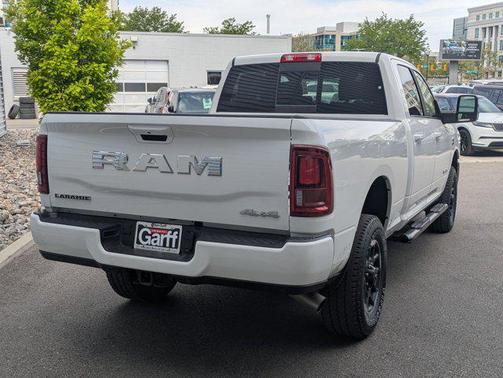 Bright White Clearcoat 2025 RAM 2500 Laramie Crew Cab 4x4 6'4' Box