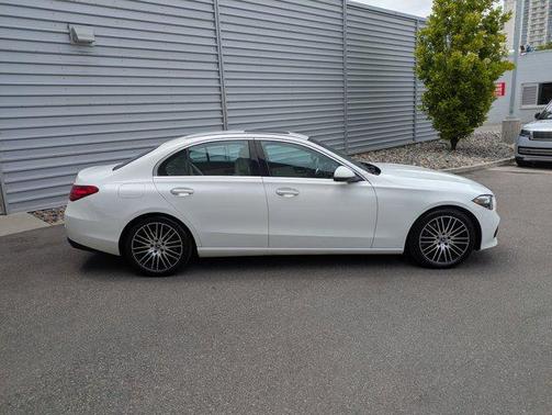 Polar White 2023 Mercedes-Benz C-Class C 300 4MATIC