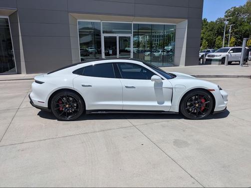 White 2024 Porsche Taycan GTS