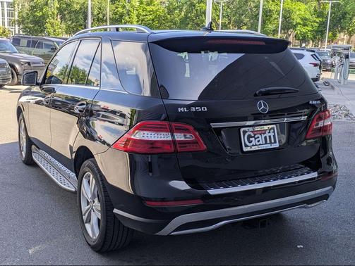Black 2015 Mercedes-Benz M-Class 4MATIC