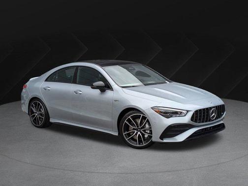 Cirrus Silver Metallic 2025 Mercedes-Benz AMG CLA 35 4MATIC