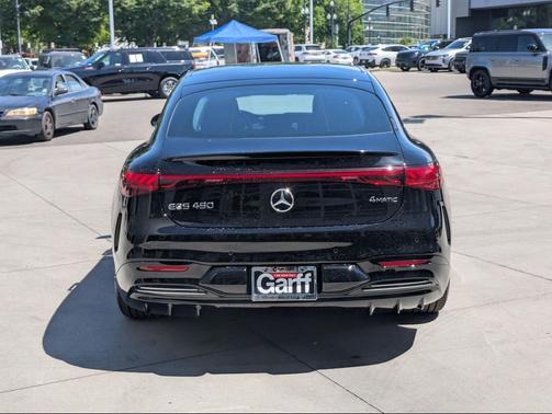 Black 2026 Mercedes-Benz EQS 450 4MATIC