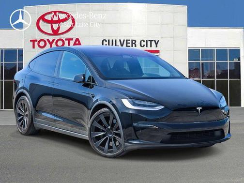 Solid Black 2022 Tesla Model X Dual Motor All-Wheel Drive