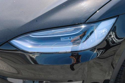 Solid Black 2022 Tesla Model X Dual Motor All-Wheel Drive