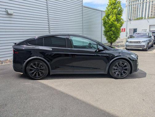 Solid Black 2022 Tesla Model X Dual Motor All-Wheel Drive