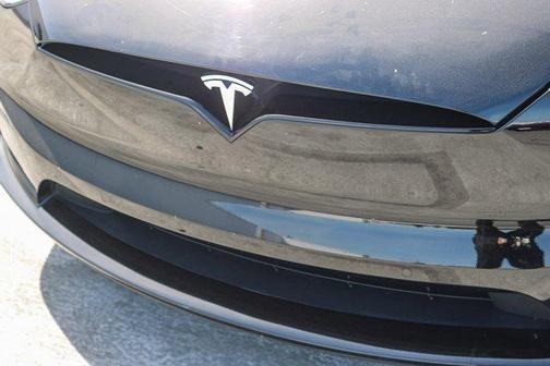 Solid Black 2022 Tesla Model X Dual Motor All-Wheel Drive