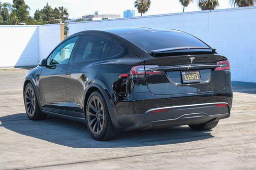 Solid Black 2022 Tesla Model X Dual Motor All-Wheel Drive