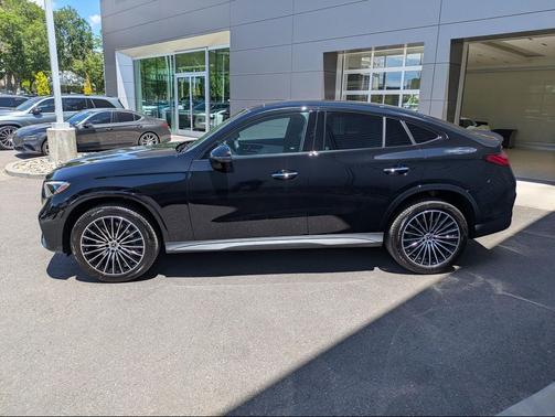 Black 2026 Mercedes-Benz GLC 300 4MATIC Coupe
