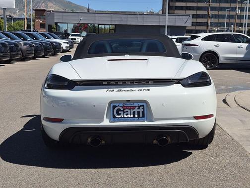 White 2025 Porsche 718 Boxster GTS 4.0