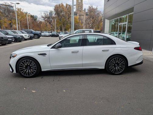 Polar White 2026 Mercedes-Benz AMG E 53 E 4MATIC+