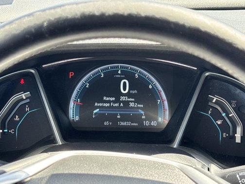 Lunar Silver Metallic 2016 Honda Civic EX-L