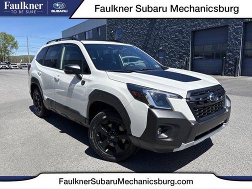 Crystal White Pearl 2023 Subaru Forester Wilderness