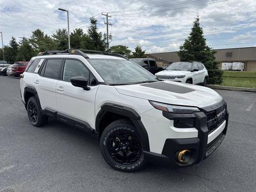 Crystal White Pearl 2026 Subaru Outback Wilderness
