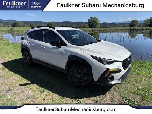 Crystal White Pearl 2024 Subaru Crosstrek Sport