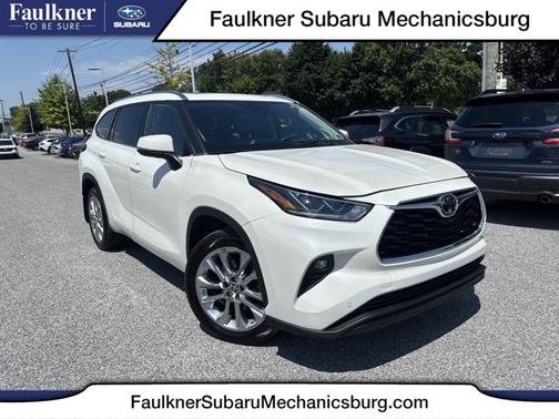 Blizzard Pearl 2020 Toyota Highlander Limited
