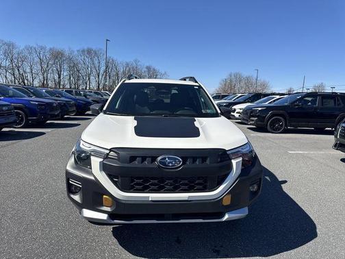 Crystal White Pearl 2026 Subaru Forester Wilderness