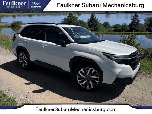 Crystal White Pearl 2025 Subaru Forester Touring