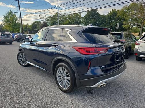 Hermosa Blue 2023 INFINITI QX50 Luxe
