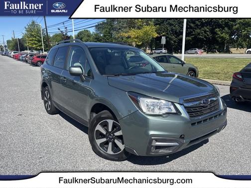 Jasmine Green Metallic 2018 Subaru Forester 2.5i Premium