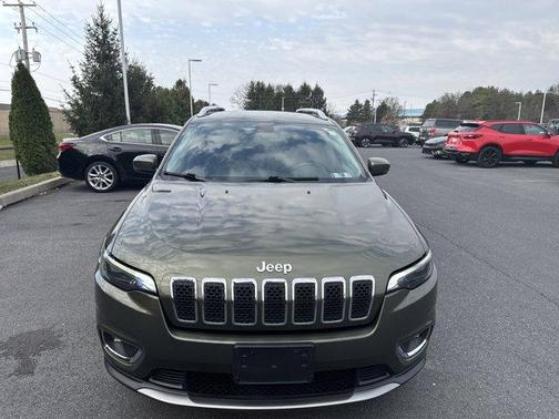 Olive Green Pearlcoat 2019 Jeep Cherokee Limited