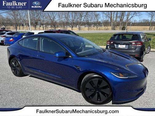 Deep Blue Metallic 2024 Tesla Model 3 Long Range