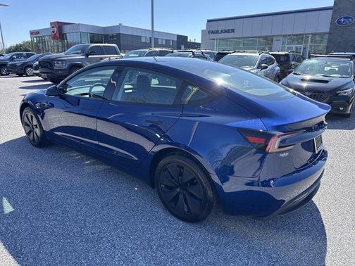 Deep Blue Metallic 2024 Tesla Model 3 Long Range