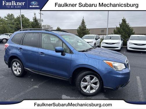 Quartz Blue Pearl 2015 Subaru Forester 2.5i Premium