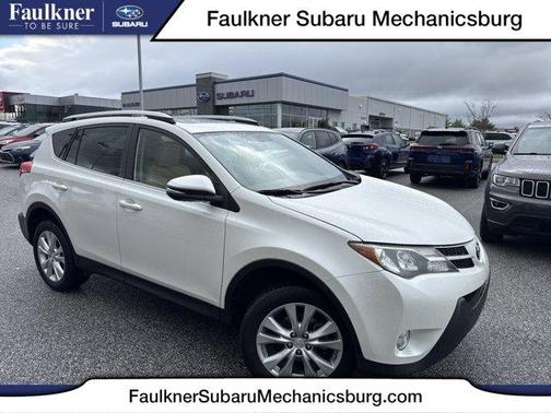 Super White 2013 Toyota RAV4 Limited