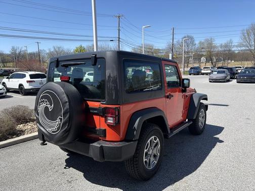 Sunset Orange Pearlcoat 2015 Jeep Wrangler Sport