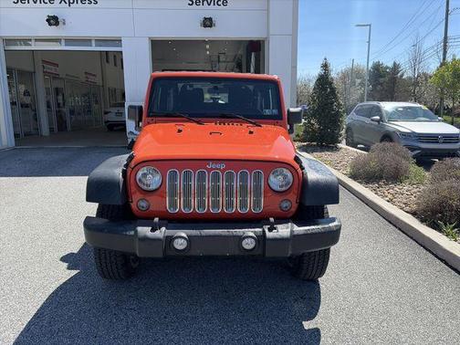 Sunset Orange Pearlcoat 2015 Jeep Wrangler Sport