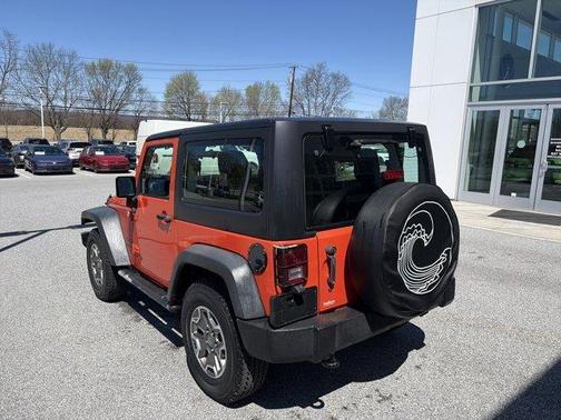 Sunset Orange Pearlcoat 2015 Jeep Wrangler Sport