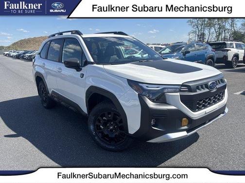 Crystal White Pearl 2026 Subaru Forester Wilderness