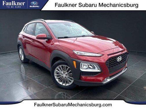 Pulse Red 2021 Hyundai KONA SEL Plus