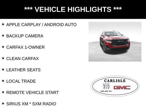 2023 GMC Acadia SLE