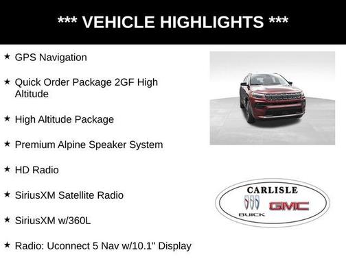 2022 Jeep Compass Altitude