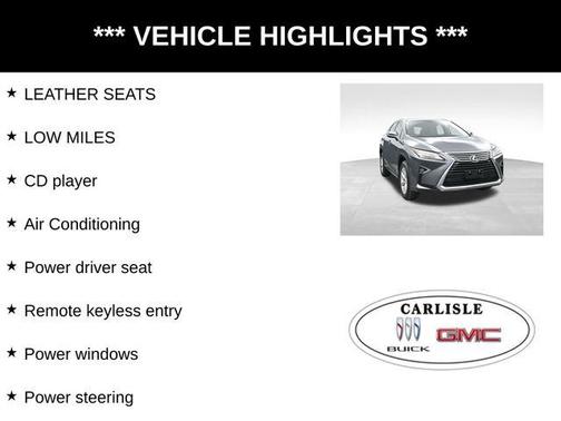 2016 Lexus RX 350 Base