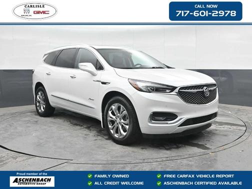 White Frost Tri-Coat 2021 Buick Enclave Avenir