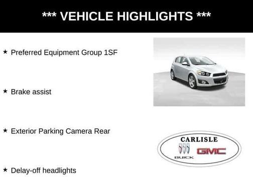 2016 Chevrolet Sonic LTZ